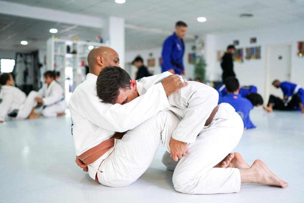 Entrenamiento de jiu-jitsu juvenil en A.C Jiu Jitsu Academy